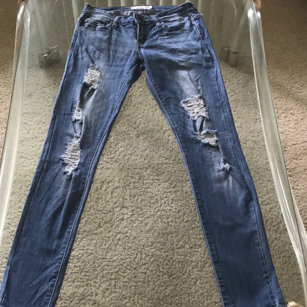 Denim Ripped Jeans
